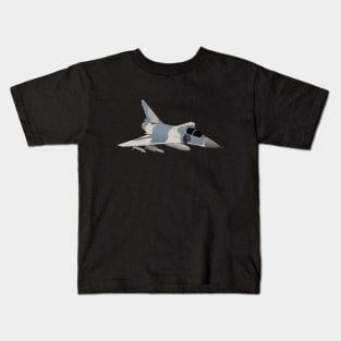 Mirage French Jet Fighter Kids T-Shirt